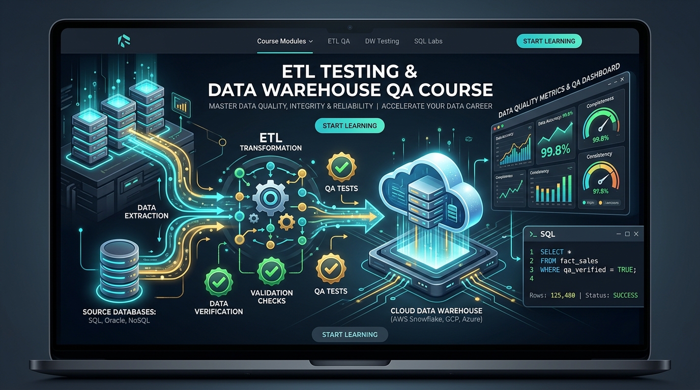 ETL Testing & Data QA Automation